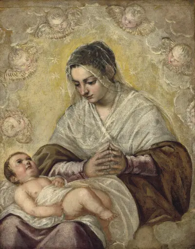 The Madonna of the Stars av Jacopo Tintoretto