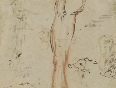 A Leg and a Pig’s Head av Jacques Callot