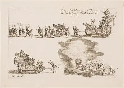 Prinsen av Pfalzbourgs intåg av Jacques Callot