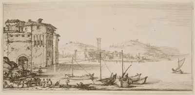 Loading the Merchandise av Jacques Callot