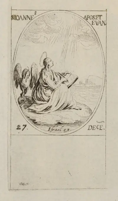 St. John the Apostle and Evangelist. 27th December von Jacques Callot