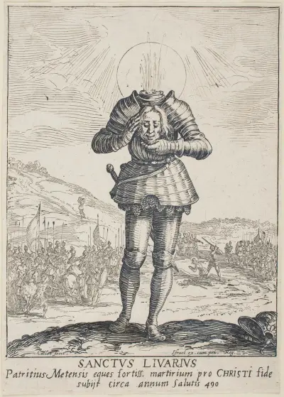 Sankt Livier av Jacques Callot