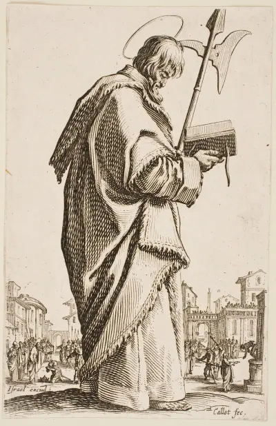 St. Matthias av Jacques Callot