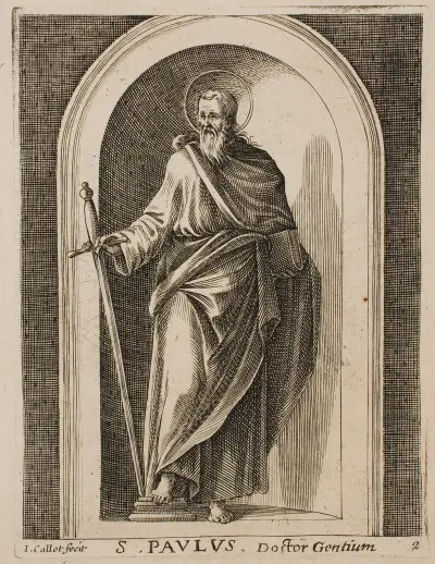 Sankt Paulus av Jacques Callot