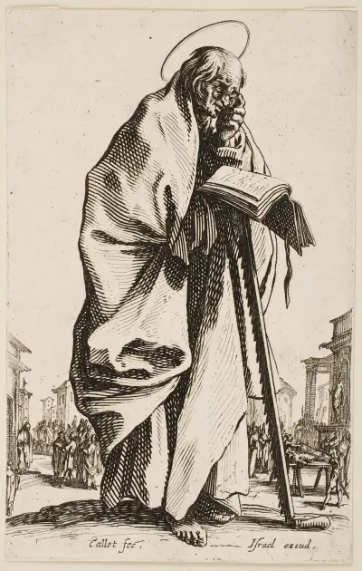 St. Simon av Jacques Callot