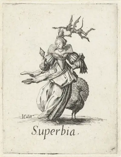 Superbia (Pride) von Jacques Callot