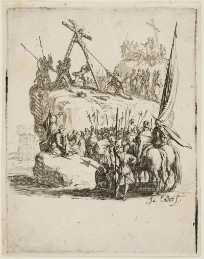 Korsfästelsen av Jacques Callot