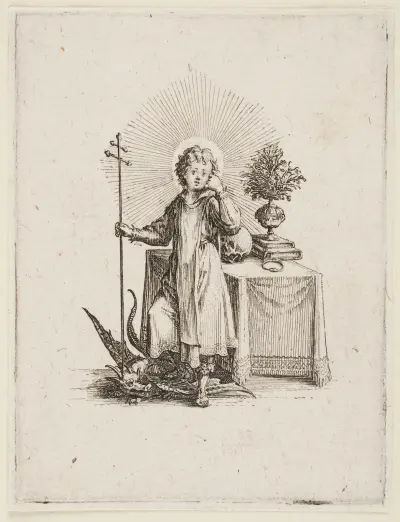 Jesusbarnet av Jacques Callot