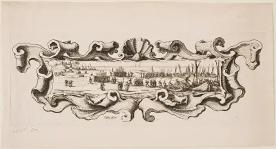 Truppernas landstigning av Jacques Callot