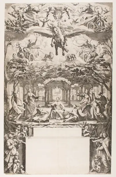 The Large Thesis von Jacques Callot