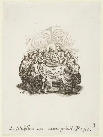 Nattvarden av Jacques Callot
