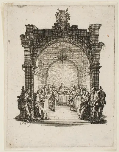 Nattvarden av Jacques Callot