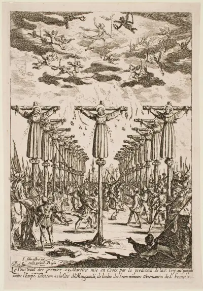 Japans martyrer av Jacques Callot