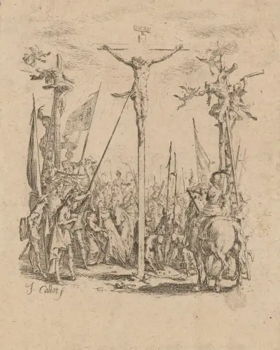Det lilla lidandet – Sidan genomborras av Jacques Callot