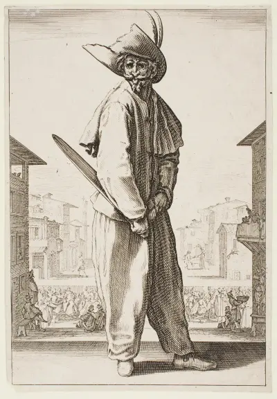 Zanni av Jacques Callot
