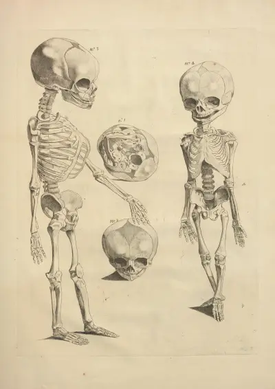 Nouveau recueil d’ostéologie et de myologie; dessiné d’après nature Pl.27 av Jacques Gamelin