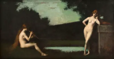 Eglogue av Jean-Jacques Henner