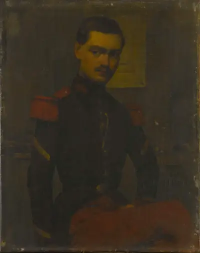 Portrait du Sergent Fourrier av Jean-Jacques Henner