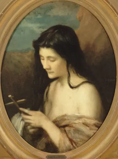 Sainte Marie l’Egyptienne av Jean-Jacques Henner