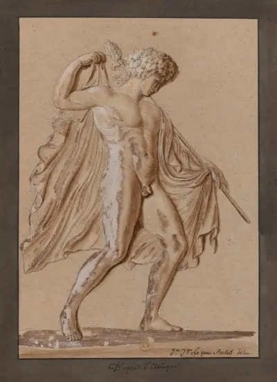D’après l’antique. av Jean Jacques Lequeu