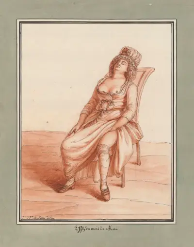 Effts du mois de Mai von Jean Jacques Lequeu