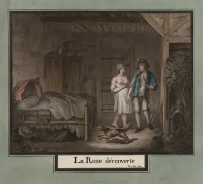 La ruse découverte von Jean Jacques Lequeu