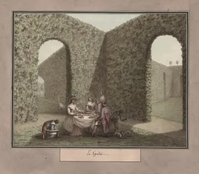 Le gouté von Jean Jacques Lequeu