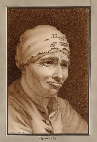 L’homme à la lippe av Jean Jacques Lequeu