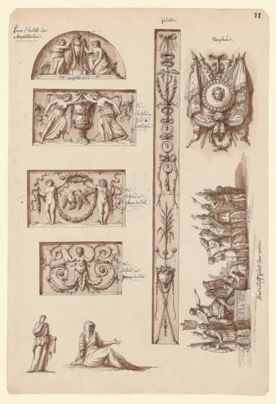 Pour l’hôtel de Montholon von Jean Jacques Lequeu