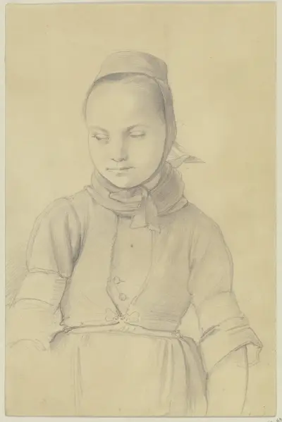 Farm girl von Jakob Becker