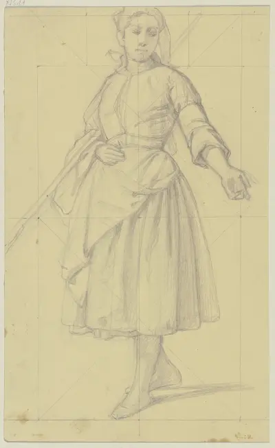 Farm girl av Jakob Becker