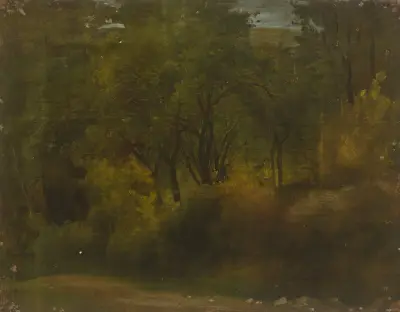Inne i en skog av Jakob Becker