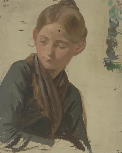 Little farmgirl 2 av Jakob Becker