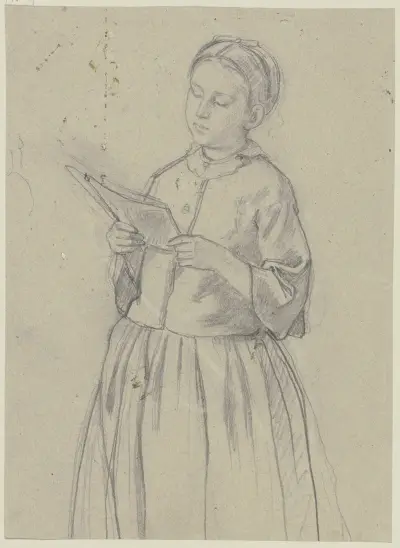 Čtoucí dívka, Jakob Becker