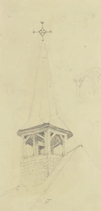 Ridge turret av Jakob Becker
