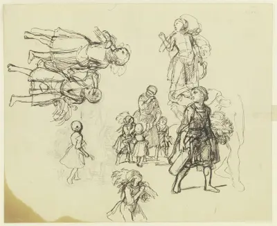Studieblad; Barn av Jakob Becker