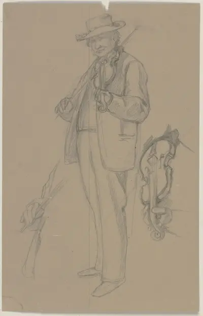Violinist av Jakob Becker