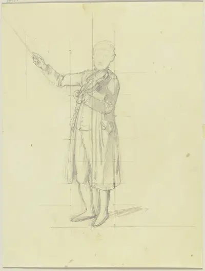 Der Violinist von Jakob Becker