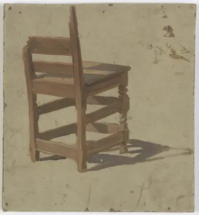 Wooden chair av Jakob Becker