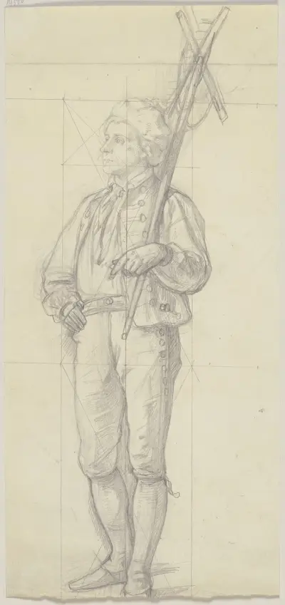 Ung bonde av Jakob Becker