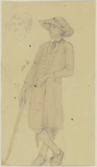 Ung bonde av Jakob Becker