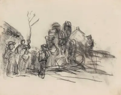 Gårdar och figurer av Jakob Smits