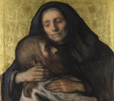 Pietà av Jakob Smits
