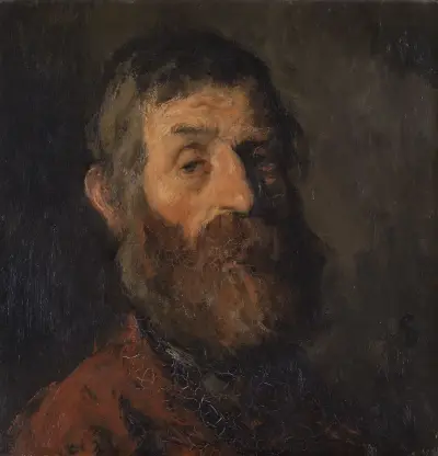 Portrait of a Farmer von Jakob Smits