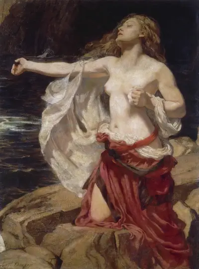 Ariadne av Herbert James Draper