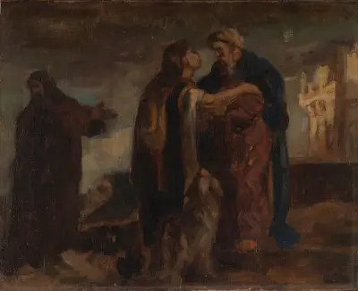 Return of the prodigal son av James Ensor
