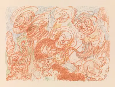 The Holy Family av James Ensor