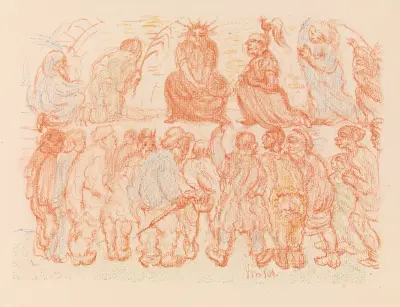The Mocking of Christ av James Ensor