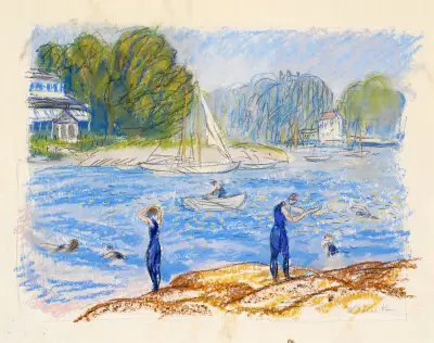 Bathers, Annisquam av William James Glackens