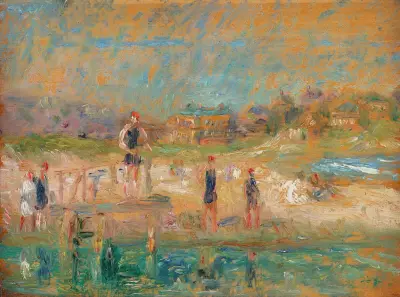 Badande av William James Glackens